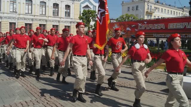 Марш тамбовских юнармейцев  Песни Ольги Егоровой (Шелиховой)