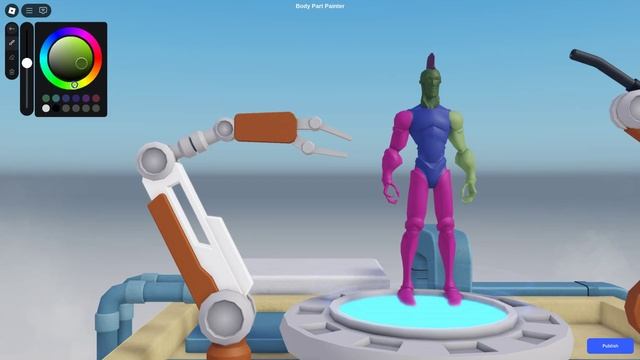 Roblox редактор персонажа