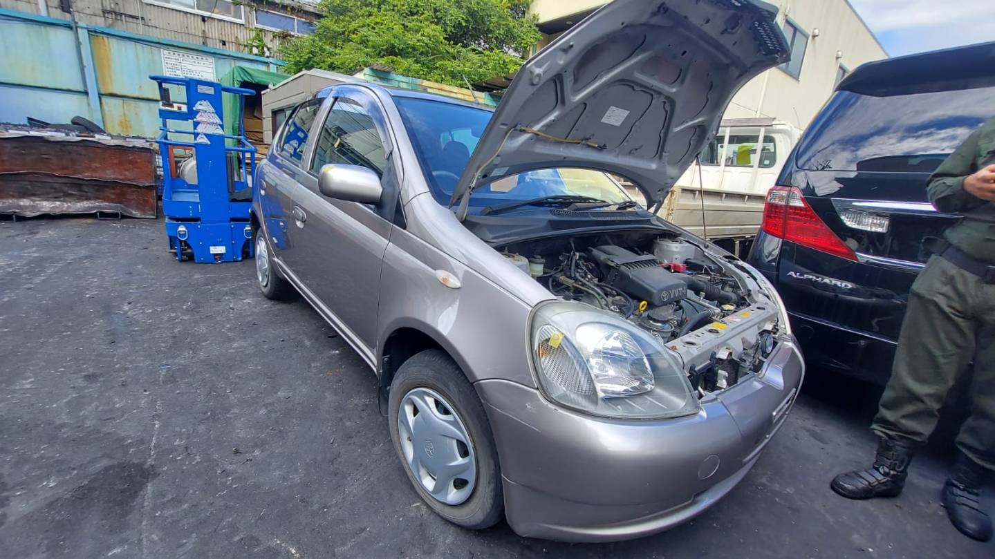 SY655 VITZ SCP10-0354227 1SZ-FE AT