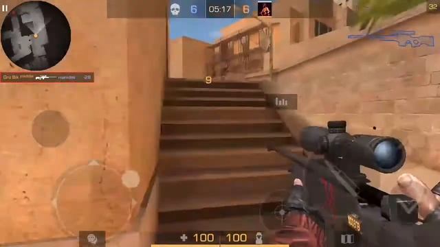 Играю с другом " Только на AWM " ПРОСТО ЖЕСТЬ