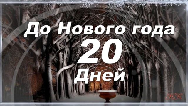 До Нового года 20 дней