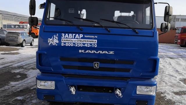 КАМАЗ 65117 с КМУ Kanglim 1256. Отзыв нашего покупателя из г. Челябинск от 6.03.2020 г.