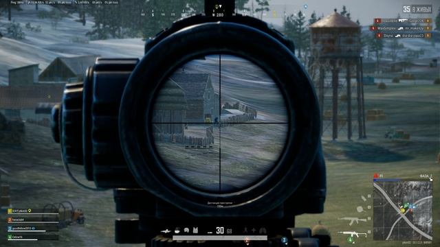 снайпер от бога пубг