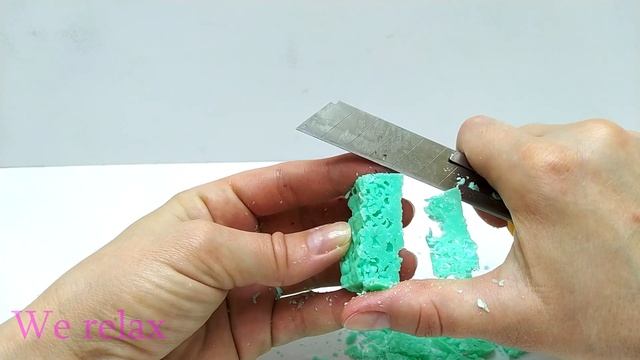 Cutting Soap ! Dry Soap ! Satisfying video ASMR ! Relaxing sound ! Soaps asmr !