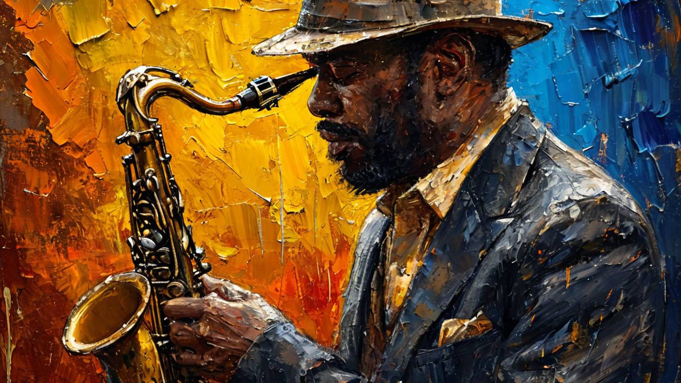 Ночной джаз в Нью-Йорке - Плавная джазовая музыка на саксофоне