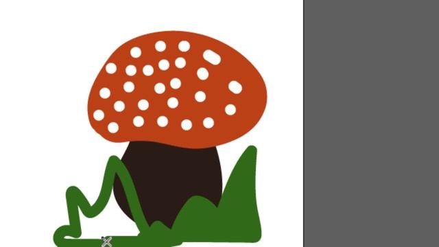 Рисуем грибы часть 34
