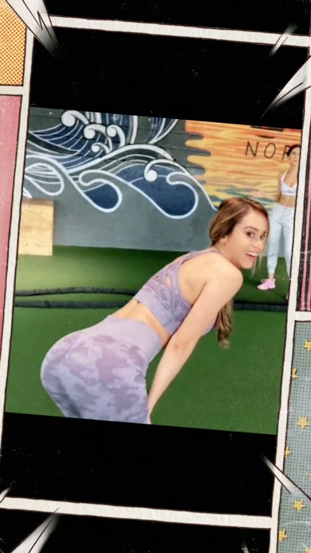 Весёлая тренировка🍑