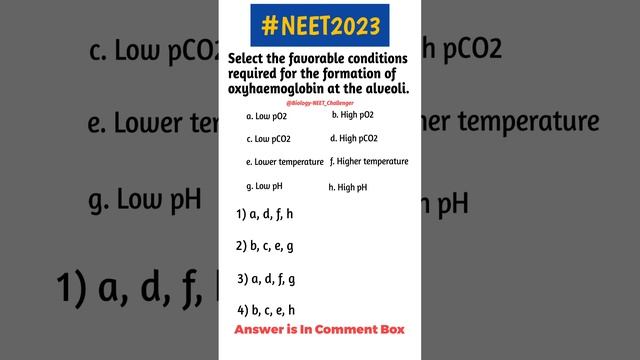 Breathing and Exchange of gases class 11 #neet #neet2023