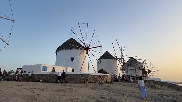 🇬🇷Пешая экскурсия по Миконосу, самому популярному и роскошному месту Греции!...