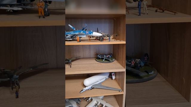 Мои модели на полке...