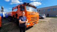 КАМАЗ 65115 с КМУ ИТ 150. Отзыв нашего покупателя из г. Москва от18.06.2021 г.