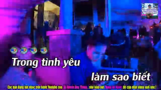 Karaoke Vị ngọt đôi môi Remix