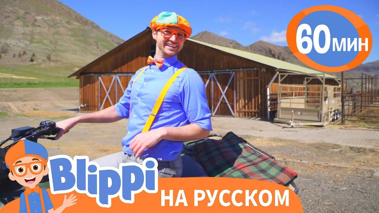 Кантри-Песня про Ранчо Обучающие песни для детей Blippi Russian