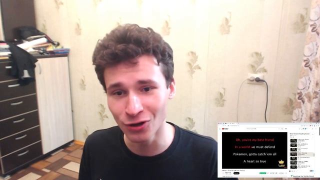 Russian man sings Pokémon Theme Song || karaoke