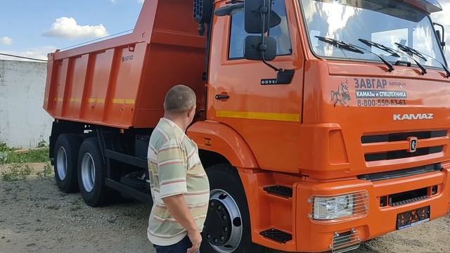 КАМАЗ 65115-6058-48. Отзыв покупателя из г. Анапа, 12.07.2021 г.