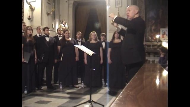 Chamber Singers of Virginia Tech Firenze 2012 part 3 / 5