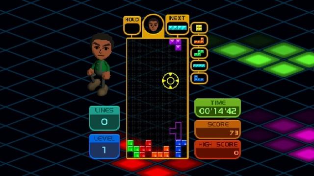 Tetris Party (WII WARE) Gameplay