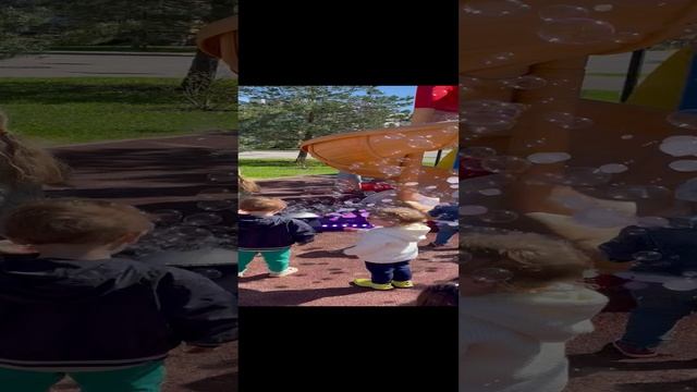Шоу мыльных пузырей #2года1месяц