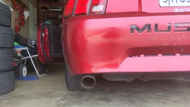 2004 v6 mustang pypes m-80 muffler