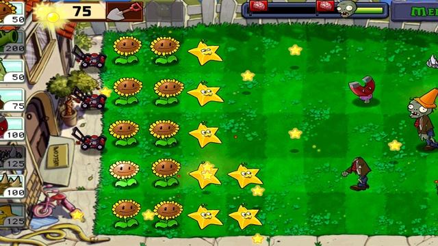 Plants vs Zombies
Растения против Зомби 
День, сложно