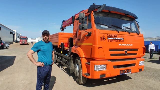 КАМАЗ 65115 с ИТ 150. Отзыв нашего покупателя из г. Ставрополь от 14.05.2021 г.