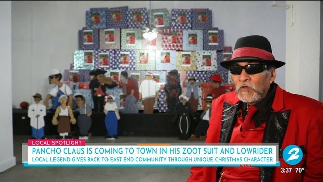 Houston’s Pancho Claus is coming to town in his zoot suit and lowrider | HOUSTON LIFE | KPRC 2