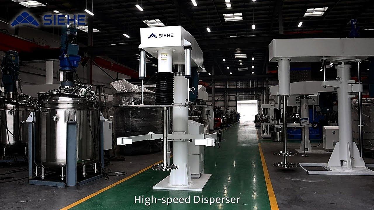 Hydraulic High speed Disperser with Lifting Cover - Siehe industry