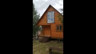 Видеообзор Бани 6х6 Б-15 с панорамным окном на втором этаже, баня СУПЕР эконом