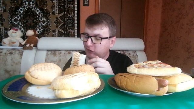 MUKBANG/БУРГЕРЫ, ШАВЕРМА, ПИЦЦА, ХОТ ДОГ/РУССКИЙ АППЕТИТ