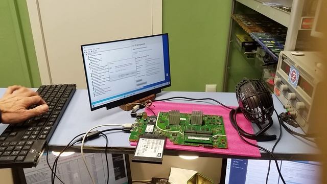 Матплата Asus X705UBP заказ 18811- контрольный запуск.