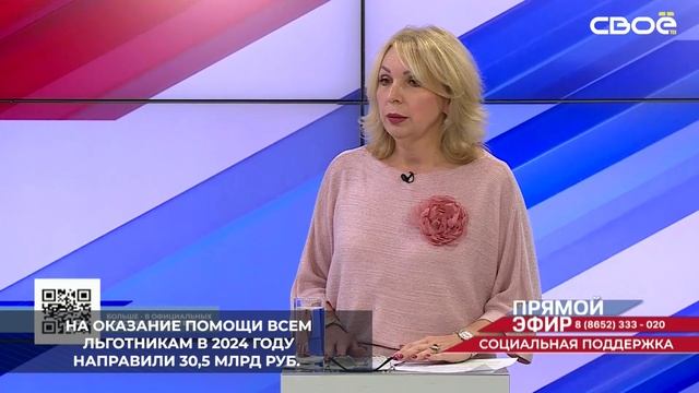 863 тыс. жителей Ставрополья получают соцподдержку – это почти треть населения региона