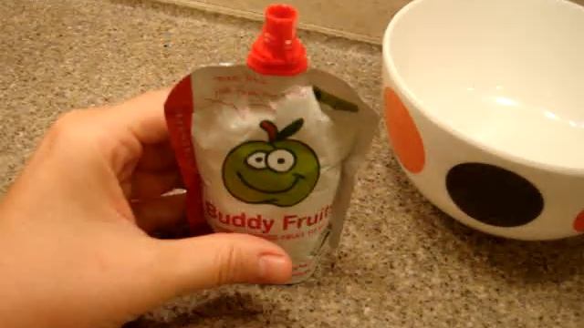 Fruit Puree Pouch - Buddy Fruits Apple and Strawberry - Antioxidant-fruits