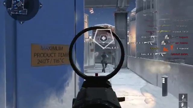 WARFACE PVP (Нефтебаза) Новогодний Cobray Striker 0331