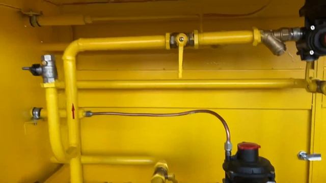 ГРПШ-A-35-2У1-СГ Газорегуляторный пункт шкафной с катушкой под счетчик