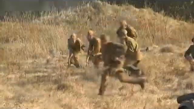 Съемки фильма 'Танковая засада'