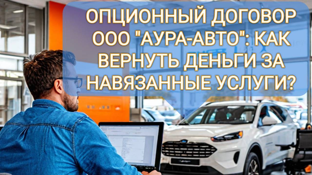 Опционный договор ООО «АУРА-АВТО»: как вернуть деньги за навязанные услуги?