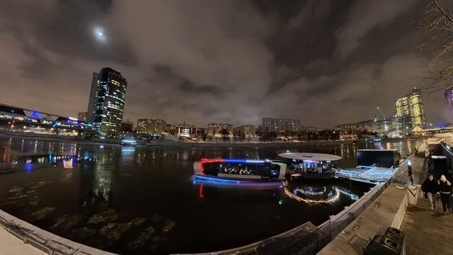 Таймлапс в Москва-Сити. Timelapse in Moscow City