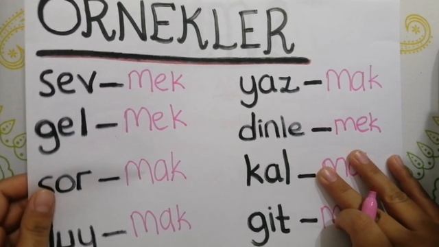 SÖZCÜKTE YAPI (İSİM-FİİL-KÖK)