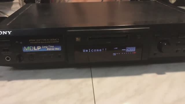 Sony MDS JE-640 Read Error