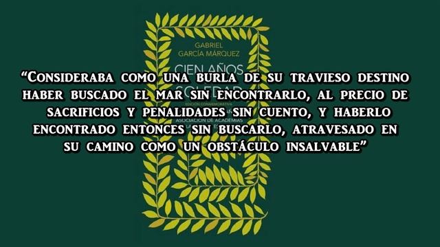 Frases del Libro Cien Años De Soledad de Gabriel García Marquez | Frases de Libros