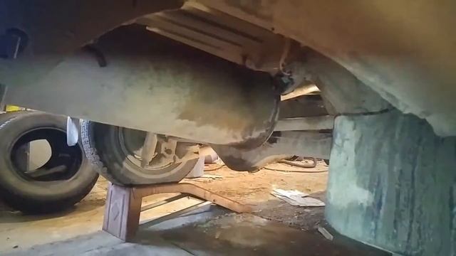 Toyota Previa back to original muffler