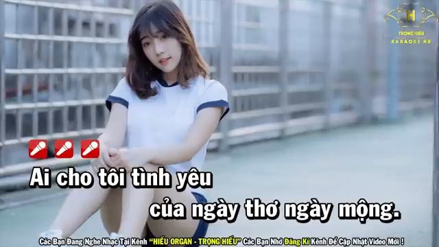 Karaoke Ai Cho Tôi Tình Yêu Tone Nam