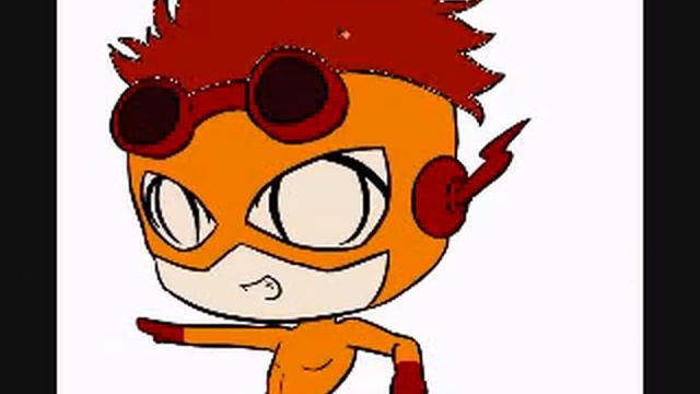 Chibi Kid Flash Speedpaint