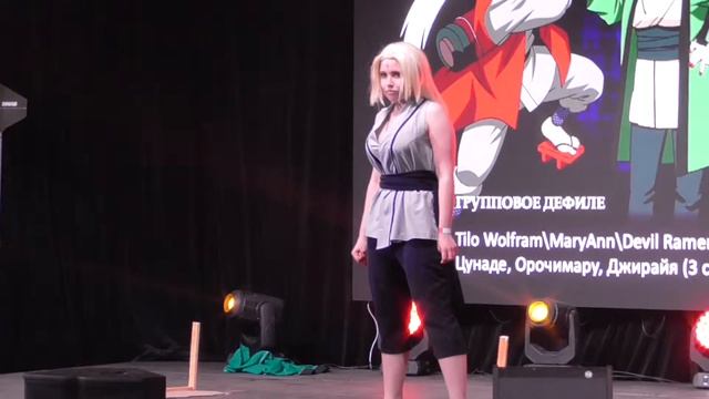 Wеbcon 2019 Group Defile Tilo Wolfram MaryAnn Devil Ramen Naruto