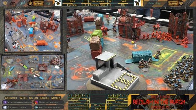 40k ITC - Iron Hands vs Orks the rematch