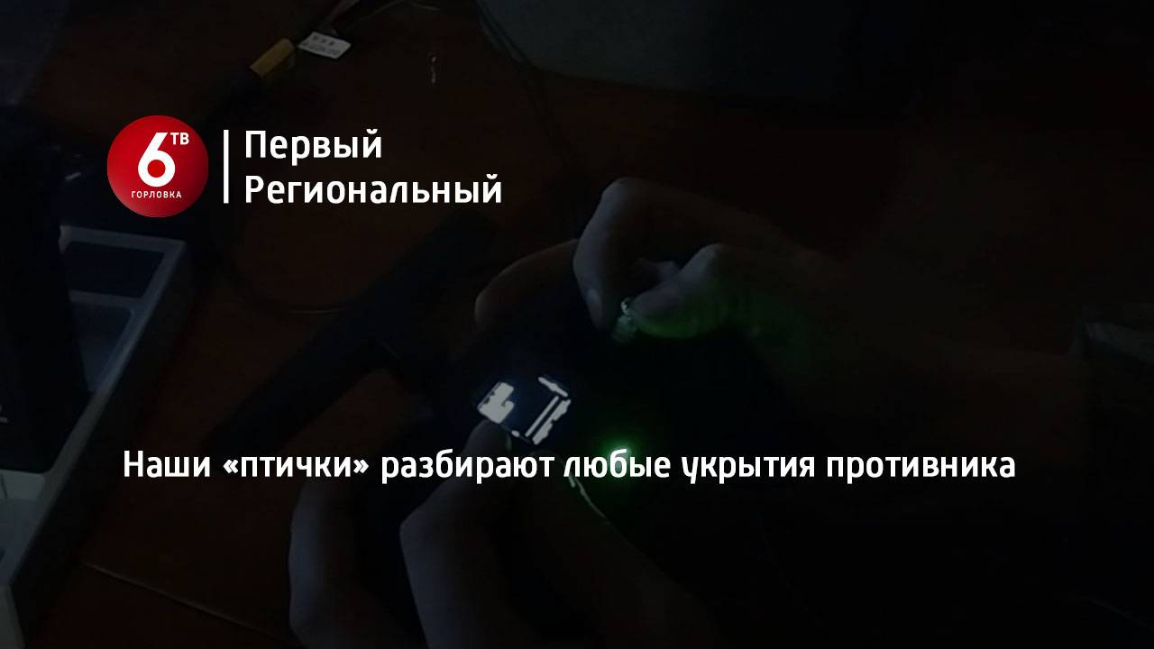 Наши «птички» разбирают любые укрытия противника