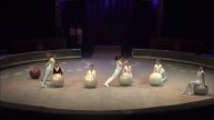 акробатика на мячах " игра в бильярд"