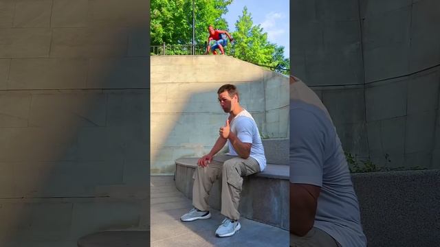 Spiderman vs Parkour