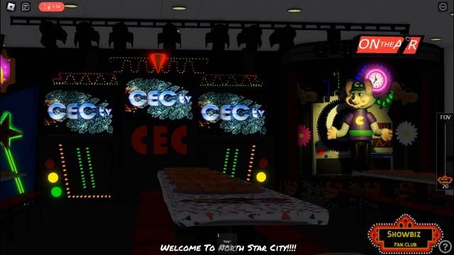 I'm Gonna Dream-North Star City, Roblox-Chuck E. Cheese