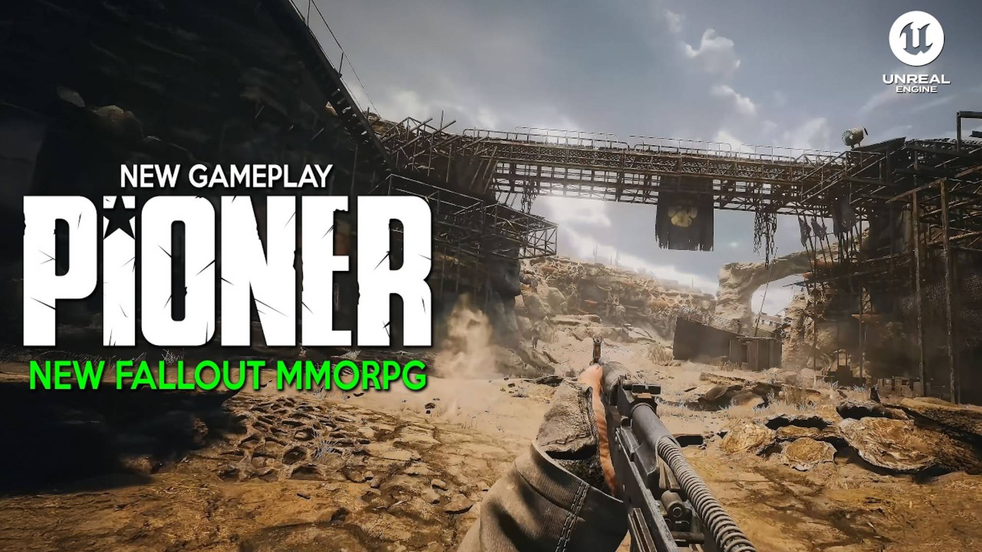 PIONER геймплейная демонстрация открытого мира RPG, похожего на Fallout и STALKER, появится в 2025 г